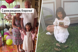 Эммануил Виторган впервые представил публике свою младшую дочь Клара