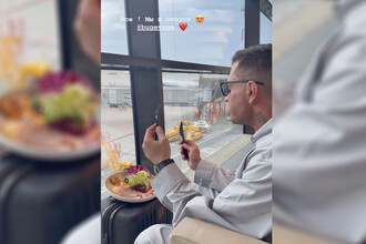 Прилучный улетает с семьей, несмотря на запрет Латвии