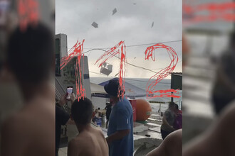 В Краснодарском крае сильные погодные явления: смерч, селевые потоки и штормовое предупреждение