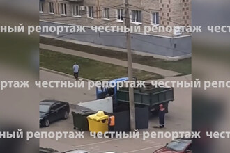 Стерлитамакские чиновники вернули старые мусорные баки после визита губернатора