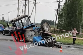 Трагическое ДТП в Челябинской области: Трактор разорвало пополам, погибла пассажирка