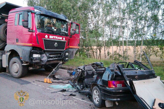 Трагедия на Подмосковье: столкновение легкового авто с большегрузом унесло жизни трех человек