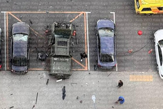 В Киеве зарегистрирован инцидент с военным транспортом