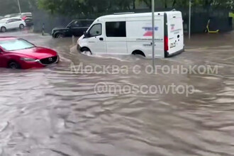 Ливень в Москве: Затопления и затрудненное движение