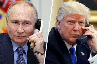 Трамп провел телефонный разговор с Путиным во время встречи с европейскими лидерами