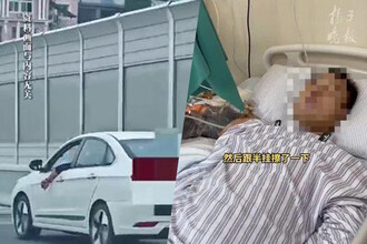 Шокирующий ДТП в Китае: Сломленная рука из-за неожиданного сна пассажира